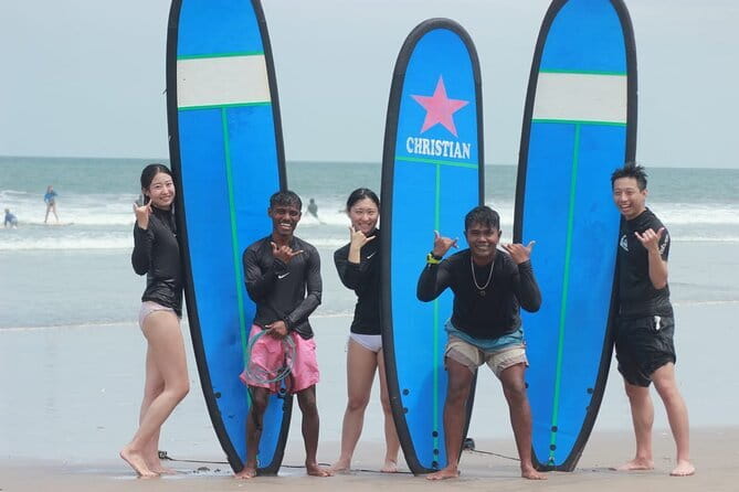 Bali Seminyak Beach Private Surf Lesson 2 Hour - Starting at Christian Surf Bali on Jalan Arjuna