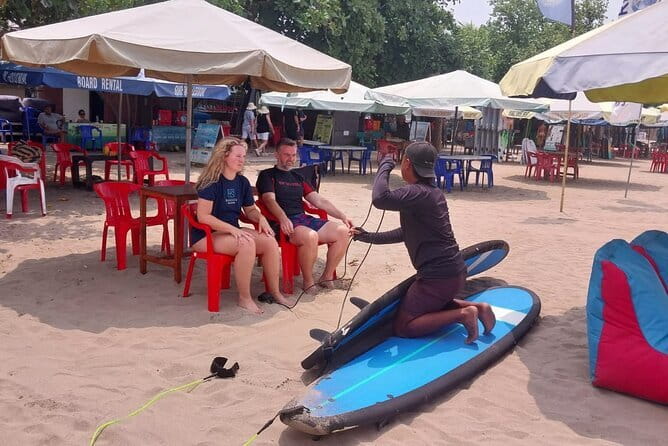 Bali Seminyak Beach Private Surf Lesson 2 Hour - The second hour: turning instructions into practice