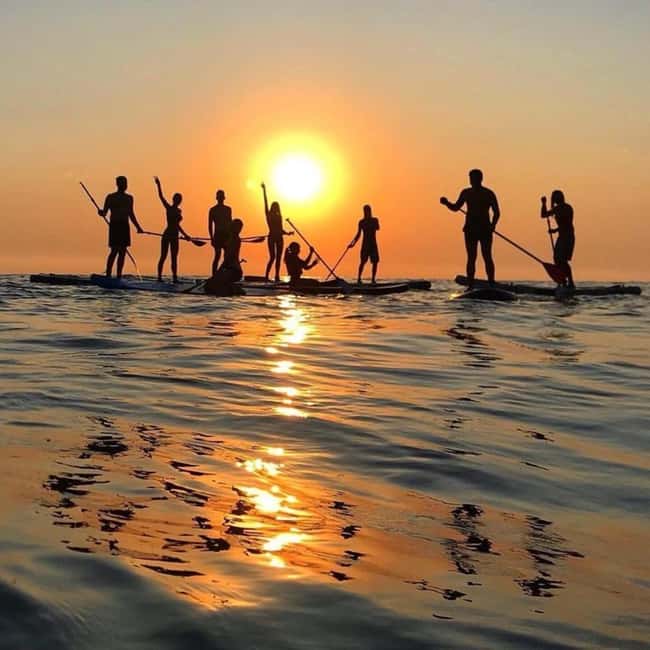 Barcelona: Sunrise or Sunset Paddle Surf with Photos - Key things to know before booking