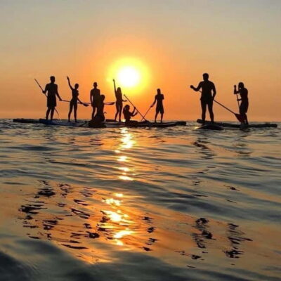 Sunrise or Sunset Paddle Surf with Photos
