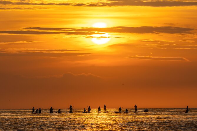 Barcelona: Sunrise Paddle Surf with Instructor and Photos - Learning the basics before getting wet