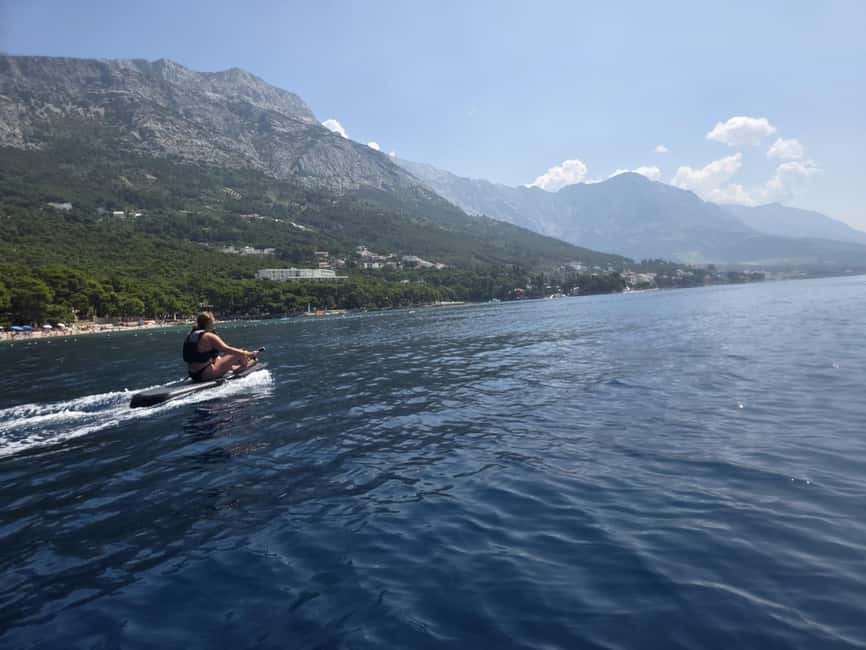 Baška Voda: Electric Surfboard Rental with Instructor - What one hour on the Baška Voda eFoil is really like