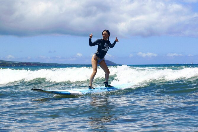 Beginner Group Surf Lesson on Maui South Shore - Safety and surfing basics before the waves