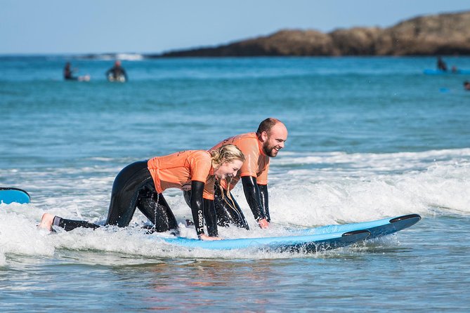 Beginner's Surf Experience in Newquay - Starting at Cornish Wave Surf School in central Newquay