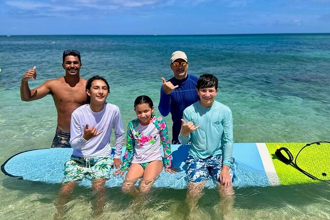 Beginner Surf Lesson at North Shore Haleiwa, Oahu - Turtles, clear memories, and one caution
