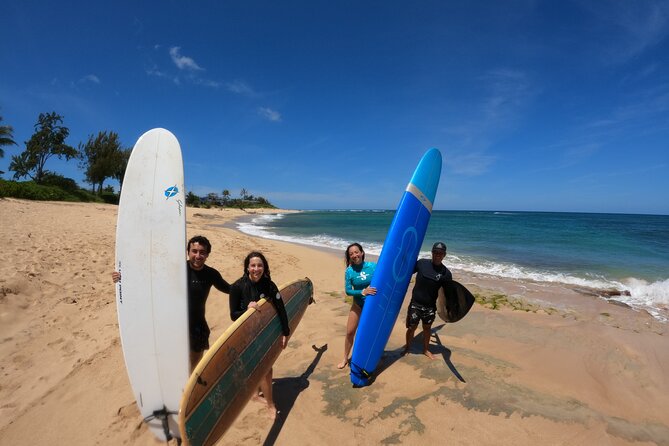 Beginner Surf Lesson in North Shore, Oahu - A good choice for families with mixed ability