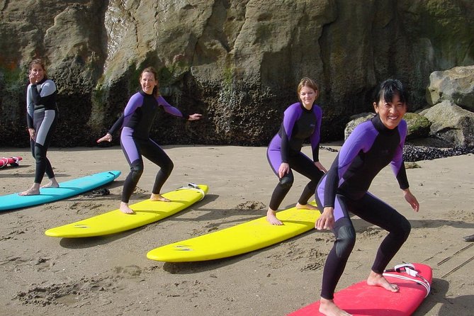 Beginner Surf Lesson in Santa Cruz - When the ocean does not cooperate