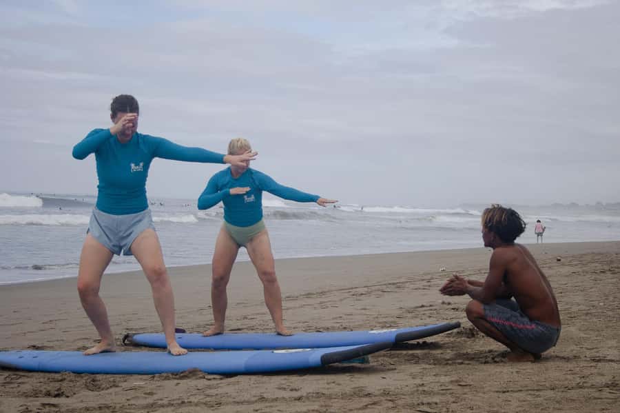 Beginner Surf Lessons in Canggu - What happens during the two-hour lesson