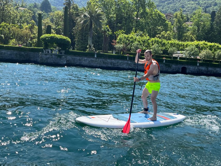 Bellagio Lake Como: Stand up Paddle Rental - North to Villa Melzi and Loppia