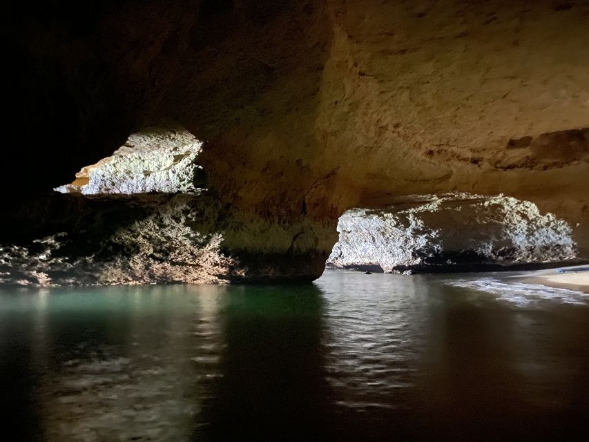 Benagil: Benagil Cave Stand Up PaddleBoard Tour at Sunrise - What is included for $41
