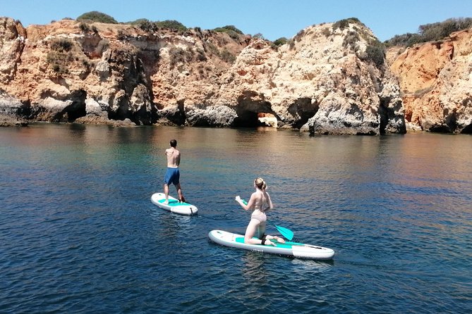 Benagil private yacht from lagos with drinks, tapas, paddle boards and kayak - Paddle boards, kayak, and snorkeling gear