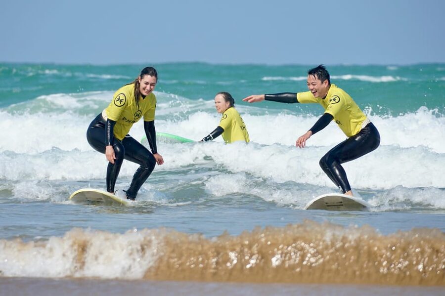 Biarritz: 1.5-Hour Group Surf Lesson - Starting at Marbella Beach with the Atlantic in Front of You
