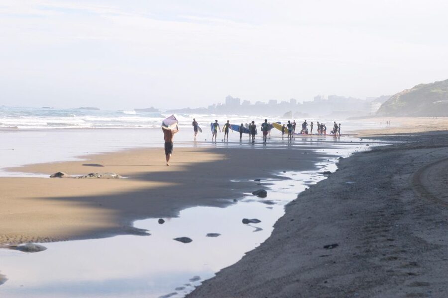 Biarritz : Cours de surf sur la côte Basque. - Sea conditions can change the plan