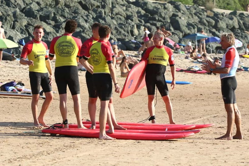 Biarritz: Surf lessons on the Côte des Basques beach - Moving from foam waves to real technique