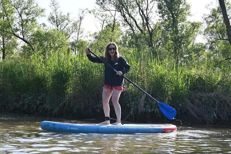 Biesbosch: SUP Board Rental - Setting off from Stayokay into the Biesbosch