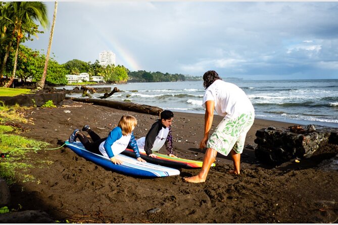 Big Island Surf Lesson from Hilo - A one-hour surf lesson with very little waiting