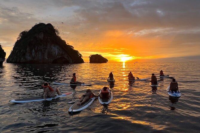 Bioluminescence by kayak or SUP to Los Arcos Puerto Vallarta - Sunset, caves, and the change to darkness