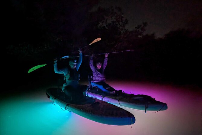 Bioluminescent Comb Jelly & LED Kayak / Paddle board Excursion - What the two-hour schedule feels like