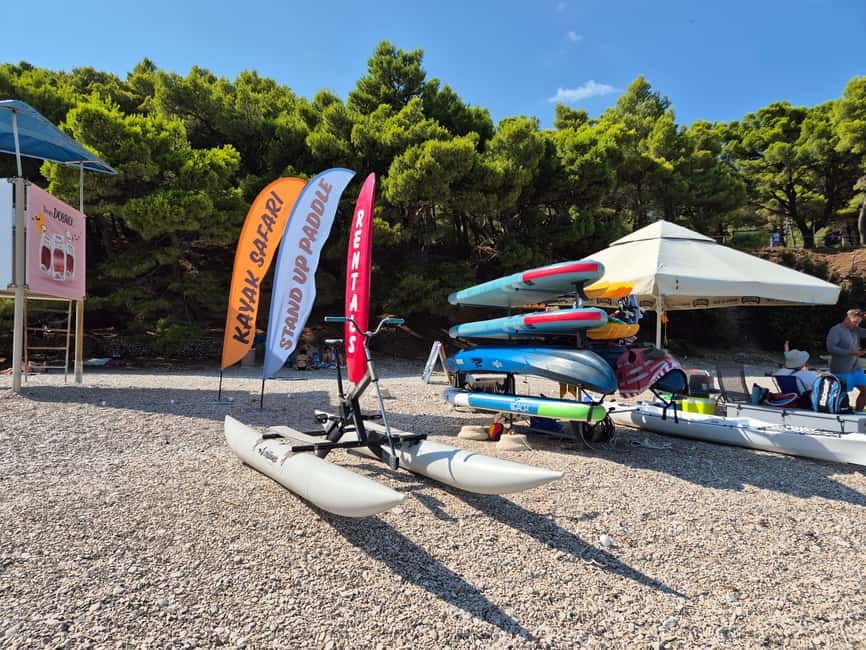Bol: Zlatni Rat Beach Stand Up Paddle Board Rental - Finding Super Mario Sports at Zlatni Rat