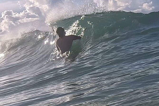 Boogie Board with Snacks and Drinks in San Juan - A short ocean lesson before the fun begins
