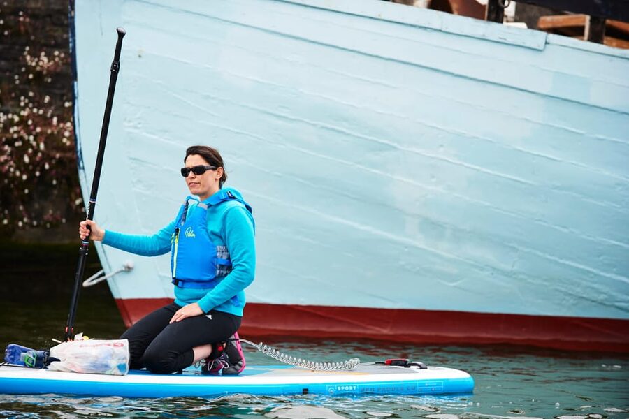 Bristol: Paddleboarding Harbourside Tour - Passing Brunel’s SS Great Britain from the water