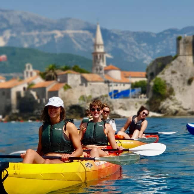 Budva: 3-Hour Paddle Board or Kayak Tour to Coastal Caves - Old Town: Budva’s best opening view