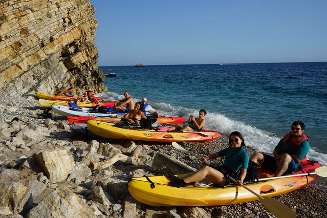 Budva Bay: Kayak & SUP Tour to Coastal Caves - Budva Old Town from the water