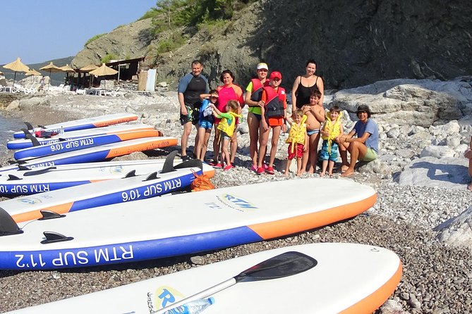 Budva Bay: Kayak & SUP Tour to Coastal Caves - Pigeon Cave and the natural sea passage