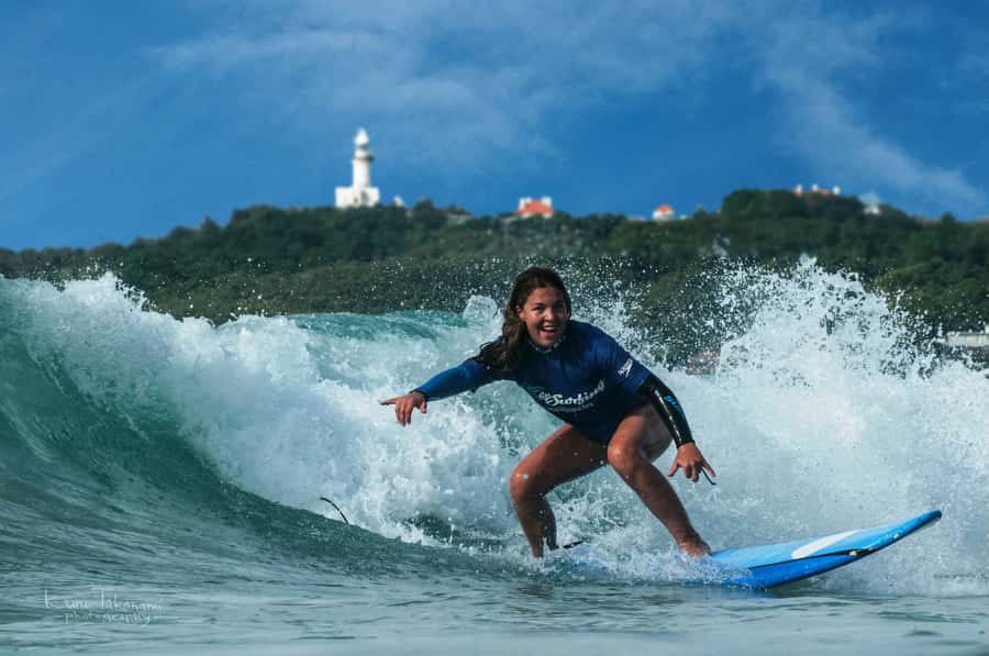 Byron Bay: 2-Hour Small Group Surf Lesson - Getting fitted with a soft board and warm gear