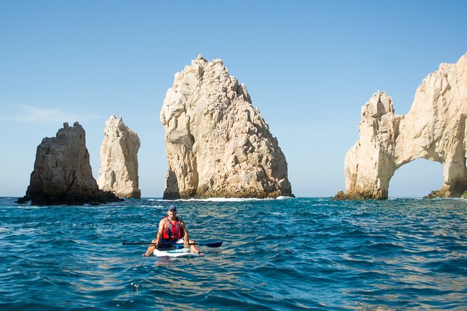 Cabo San Lucas Paddleboard and Snorkel at the Arch - El Arco, Lover’s Beach, and Divorce Beach from the water