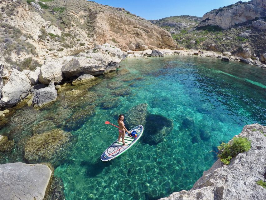 Cagliari: Stand Up Paddleboarding (SUP) Tour & Snorkeling - Secret beaches and small sea caves