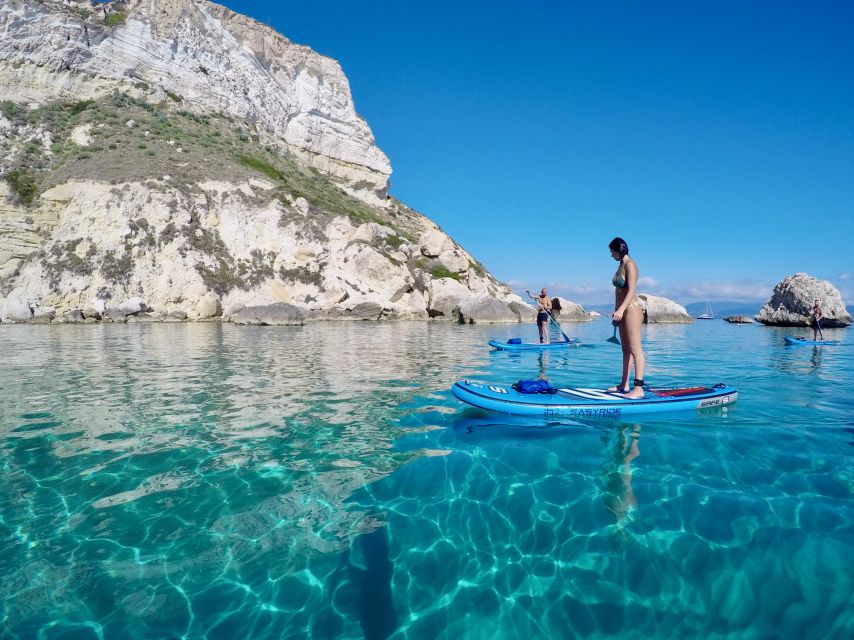 Cagliari: Stand Up Paddleboarding (SUP) Tour & Snorkeling - Natural pools, snorkeling, and floating time