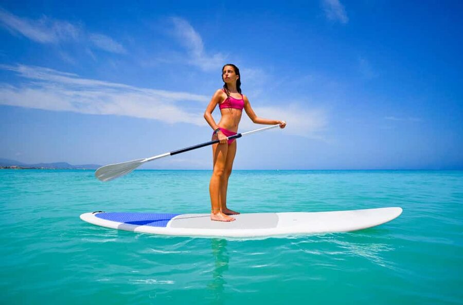 Caleta de Fuste: 1- Hour Stand Up Paddle Experience - Learning the board and paddle basics