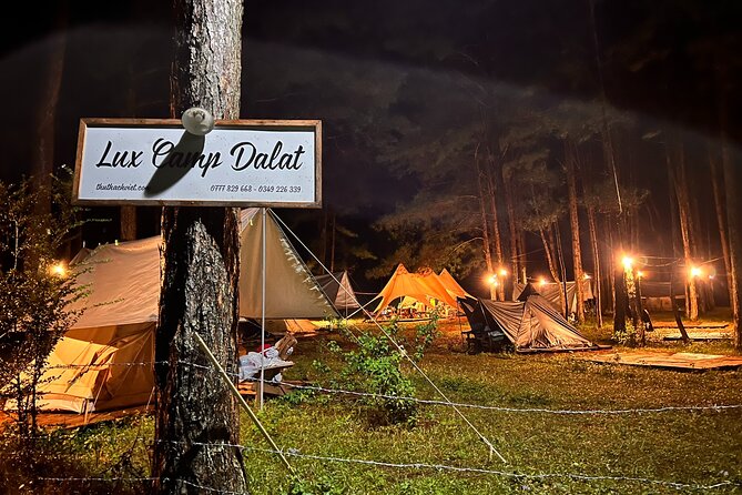 Camping and Sup/Kayak at Tuyen Lam Lake - Key points at a glance