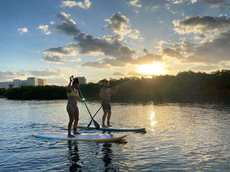 Cancun: Sunrise/Sunset Stand-Up Paddleboarding Tour - The 15-minute photo stop and free time