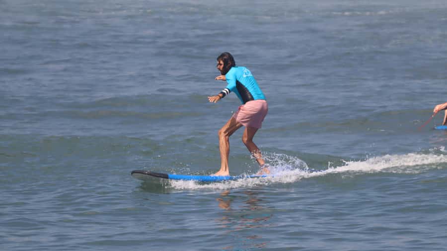 Canggu: Private Surf Lesson with certified lifeguard - Starting at Alody Warung Near the Beach