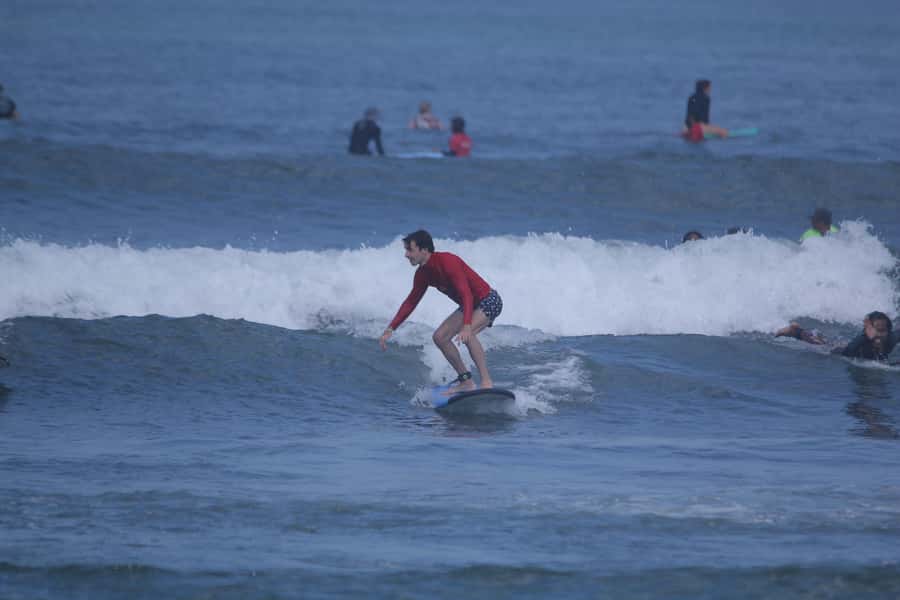 Canggu Surf Lesson - Choosing between the softboard and hardboard