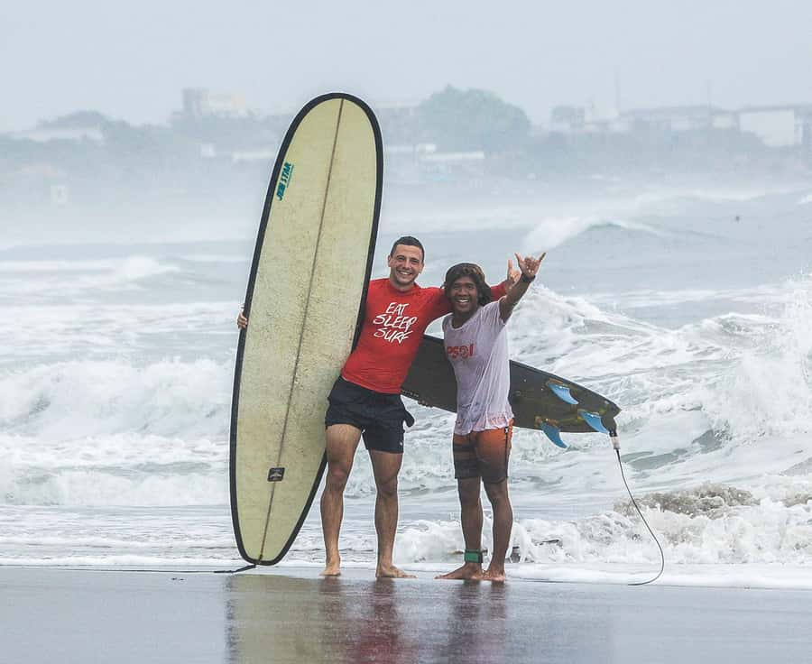 Canggu: Surf Lesson for All Levels - Meeting at Canggu Beach and checking the conditions