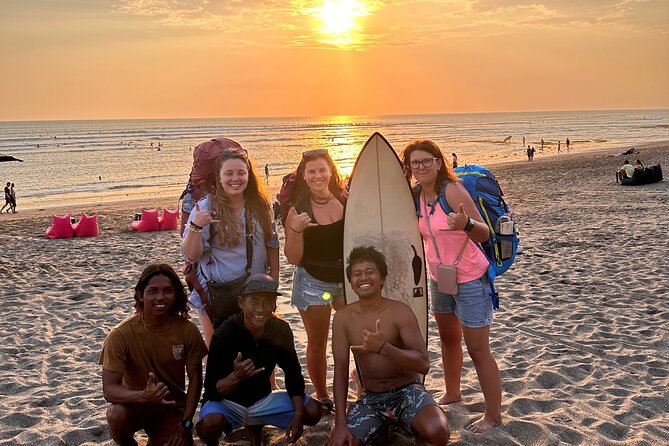 Canggu: Surfing lesson with ISA certified instructor - The first 30 minutes: safety, warm-up, and board drills
