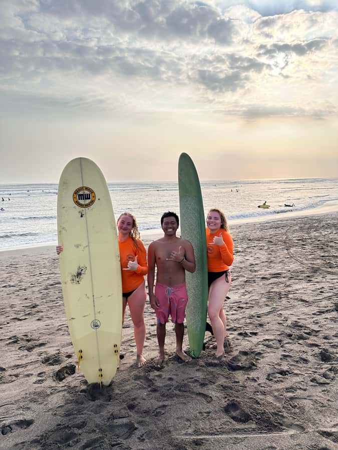 Canggu: Surfing Lesson with ISA Instructor - The first 20 minutes: surf safety before the waves