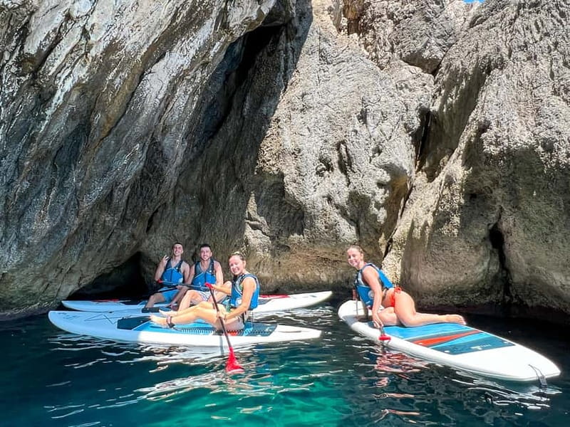 Capri: Caves and Beaches Paddle Board Tour with Photos - Why this Capri paddleboard tour feels different