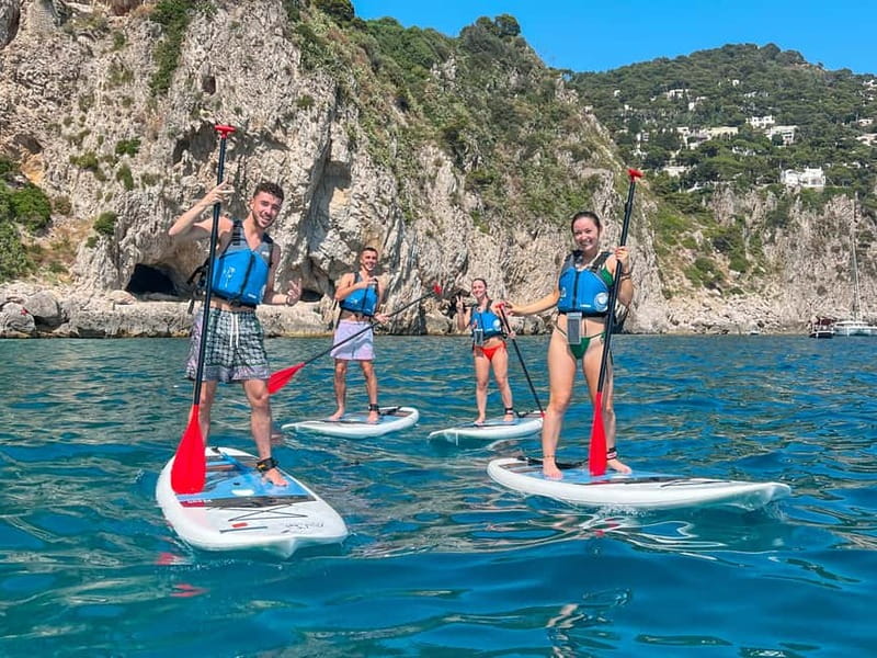 Capri: Caves and Beaches Paddle Board Tour with Photos - Getting to Marina Piccola without a rushed start
