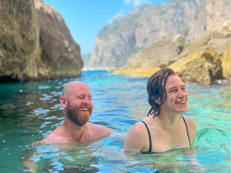 Capri: Caves and Beaches Paddle Board Tour with Photos - The Faraglioni photo stop