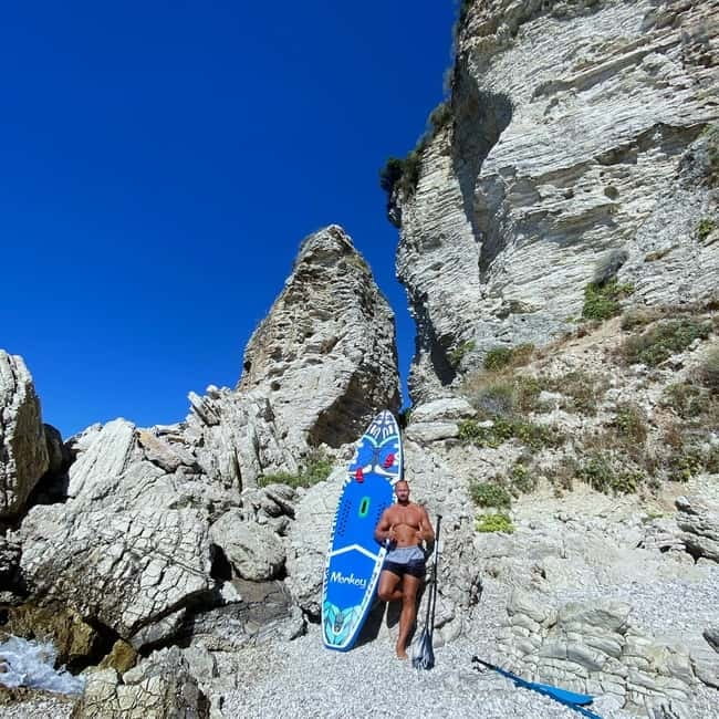 Caves of Porto Palermo: Kayak/SUP Tour with Castle Sea View - The return paddle and total effort