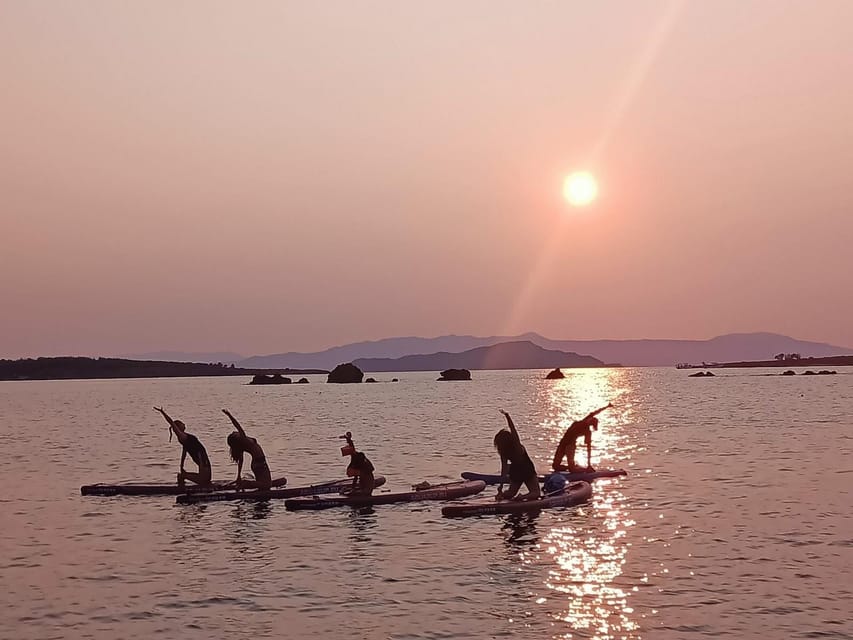 Chania: Morning or Sunset Stand-up Paddleboard Pilates - Choosing Morning or Sunset