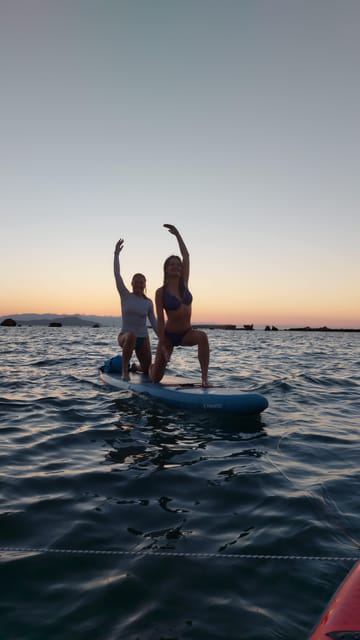 Chania: Morning or Sunset Stand-up Paddleboard Pilates - The Value of $42