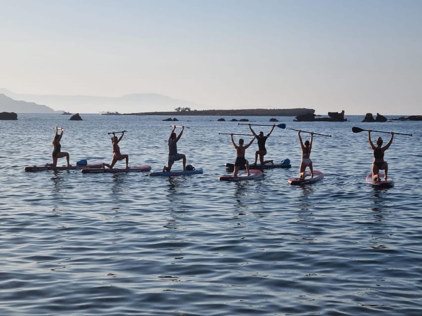 Chania: Morning or Sunset Stand-up Paddleboard Pilates - Safety, Comfort, and Group Size