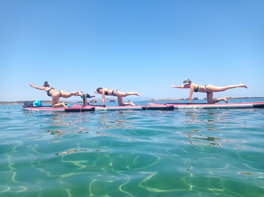Chania: Morning or Sunset Stand-up Paddleboard Pilates - Why the Sea Makes Pilates Harder
