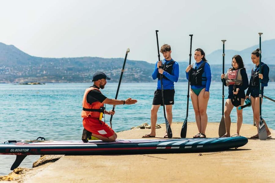 Chania: Stand-Up Paddleboard Small Group Tour - What the two-hour schedule really feels like