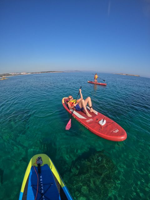 Chania: Stand-up Paddleboard Tour to Lazareta Island - Photos, valuables, and what is included